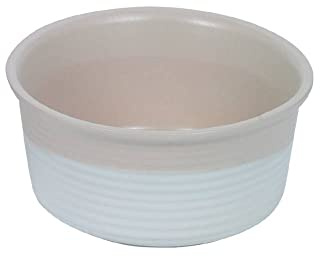 Nobby Keramik Napf Neta, weiß/Creme, Ø 17,0 x 7,5 cm, 0,85 l, 1 Stück
