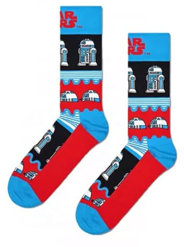 Happy Socks Star Wars™ R2-d2 Half Socks EU 41-46