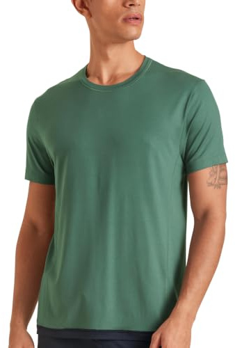 CALIDA DEEPSLEEPWEAR Balancing T-Shirt Herren | Kurzarm-Shirt, seidig weich, temperaturausgleichend und geschmeidig für ruhige Nächte