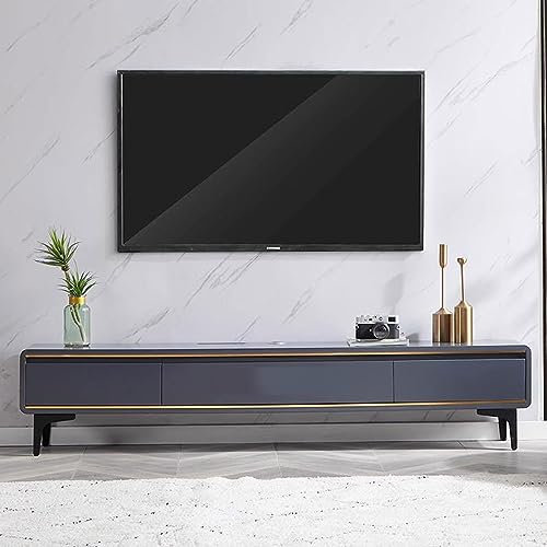 TV Table Unit for TVs, Modern TV Cabinet Entertainment Center TV Stands Cable Box/DVD Players/Game Console/Router/Set top box Storage Shelf Book Shelf Display Shelf Multimedia Accessory Organizer