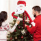 Christbaumspitze Weihnachtsmann, Saijer Groß Weihnachtsbaumspitze Weihnachtsmann Weihnachtsstern Baumspitze Weihnachten Weihnachtsbaum Spitzen Tannenbaum Spitze Christbaum Spitze Christmas Tree Topper