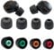 Luckvan Soft Silicone Ear Tips for Sony WF-1000XM5 Earbuds Replacement Tips for Sony WF-1000XM4 WF-1000XM3, 4 Pairs Black, SNM501G