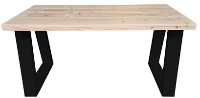 Wood4you - Schreibtisch - Vancouver Fichtenholz 190 x 70 cm