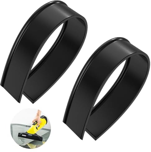 2Pcs Replacement Blades for Karcher Window Vac 280mm Replacement Rubber Blades Glass Cleaner Replacement Lips Window Vac Accessories for Karcher WV2 WV5