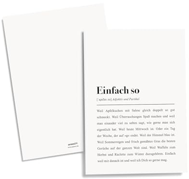 aemmi Einfach So Definition Postkarte