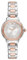 Emporio Armani Watch for Women, Three Hand Quartz Movement and 32mm Case Size with Stainless Steel, Leather or Silicone Strap Silberfarbener Satz, 32MM