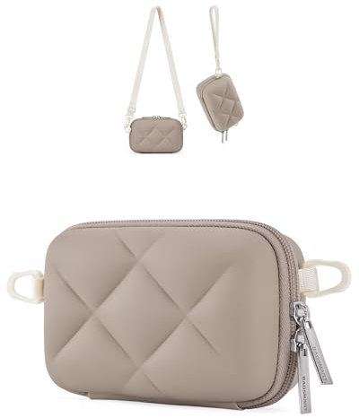 bagsmart Kameratasche Kleine Digitalkamera Tasche kompatibel Fotokamera Tasche mit 2 Tragemöglichkeiten, für Canon PowerShot/GoPro/Kodak Pixpro,FAW Lutschtablette