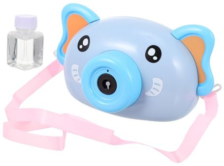 HAWILLOSCH 1 Juego De Máquina Eléctrica De Burbujas De Elefante Pequeño Juguete Adorable para Hacer Burbujas Soplador De Burbujas para Niños Máquina De Burbujas De Dibujos Animados