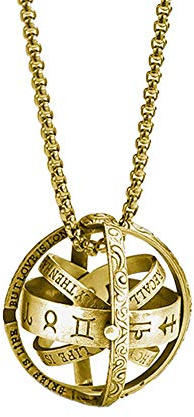Sterling Silber Astronomische Kugel Kugel Deformation Ring Cosmic Finger Ring Cool Locket Ring für Liebhaber Frauen Männer