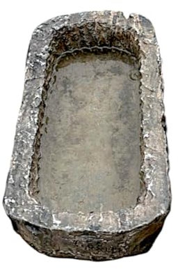 CBAM Steinwanne Pflanzgefäß Brunnen Garten Design Garden Stone 60 x 40 cm H 18 cm
