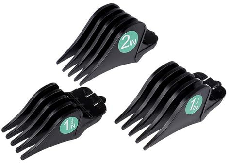 for Wahl Clipper Guards Size 10 12 16 (1.25 1.5 2 inch), Hair Clipper Guard Set Fits Wahl Clippers and Most Cordless/Cord Hair Clippers, Compatible with Wahl Clipper 8148 1919 8504 8591 2240 2241
