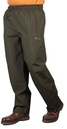 Rydale Men's Waterproof Winter Over Trousers Hunting and Fishing Work Trousers