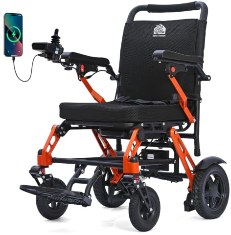 XP02 Lightweight Electric Wheelchair for Adults,Ultralight & Portable