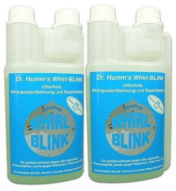 Spar-Set WHIRL-BLINK Whirlpooldesinfektion von Dr. Humm´s Aquatic