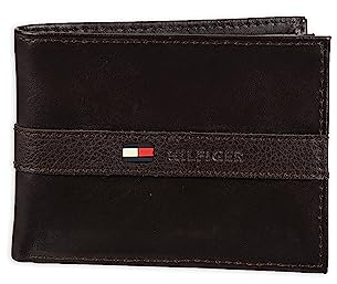 Tommy Hilfiger Herren SW-31tl22x062-brn Reisezubehör-Bi-Fold-Brieftasche, Lässiges Braun, Einheitsgröße