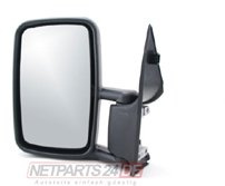 Johns, Außenspiegel Spiegel passend für VW LT 2D 05/96-07/06 links Fahrerseite schwarz