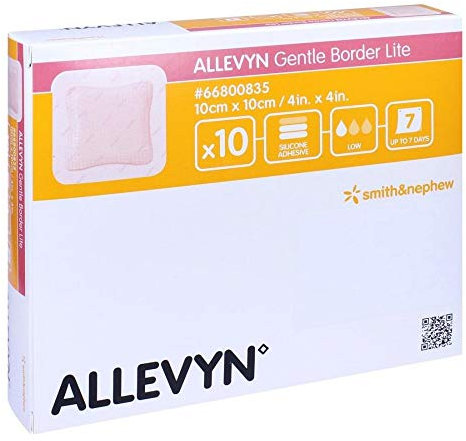 Allevyn Schaumverband Gentle Border Lite 10x10 cm