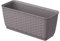 Maceta RATOLLA P 3L., dimensiones (mm) 293x119x126, color Mocca