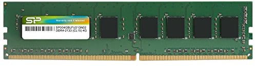 Silicon Power 4 GB DDR4 – 2133 4 GB DDR4 2133 MHz RAM.