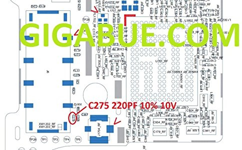 C275 capacitor 220PF 10% 10V IC chip integrado para placa base iPhone 5 5S