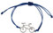 Miniblings Fahrrad Rad Armband verstellbar Kordel Rennrad Bike Rad Fahren Herz - Modeschmuck Handmade - Damen Mädchen Bettelarmband