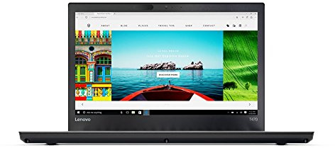Lenovo ThinkPad T470 20HD006FUS 14 Touchscreen LCD Notebook - Intel Core i7 (7th Gen) i7-7600U Dual-core (2 Core) 2.80 GHz - 8 GB DDR4 SDRAM - 256 GB SSD - Windows 10 Pro 64-bit - 1920 x 1080 -
