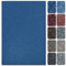 casa pura Teppich London | viele Größen | pflegeleichter Flacher Schlingenflor | Flurteppich, Wohnzimmerteppich, Küchenteppich, Schlafzimmerteppich (Dunkelblau - 66x130 cm)