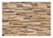HO-010-1 Modul Teakholz Paneele Wandverkleidung Holz Wandverblender Teak Design Wanddekoration Wood Wall Panel - Fliesen Lager Verkauf Stein-mosaik Herne NRW