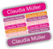 INDIGOS UG - Namensaufkleber Kinder Schule - 54 Namensschilder selbstklebend Mini - pink - 40x6mm - Aufkleber selbst gestalten - personalisiert mit Wunschtext - für Kindergarten, Sport