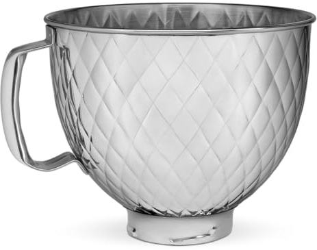 KitchenAid KSM5SSBQB 5QT SS - Cuenco mezclador de acero inoxidable acolchado
