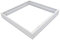 TECNOLUX EURO T.E Soporte Para Led panel 60 X 60cm Empotrable Cambio Superfie Cuadrado Blanco