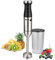 Fagor Batidora de mano DIVAMIX 800W de potencia. Incluye vaso medidor de 700ml. Regulador de velocidades + botón Turbo. Pie desmontable de acero inoxidable.