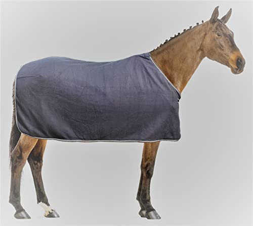 Euroriding Abschwitzdecke Fleece Basic Navy 155 cm (XL)