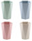 Abcsea 4 Stück Wolken Zahnbürstenbecher, Mundwasser Becher, Zahnputzbecher, Reisezahnbürstenhalter, Zahnbürstenhalter Set