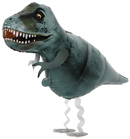DIWULI laufender Dino Airwalker Ballon - T-Rex Party Deko