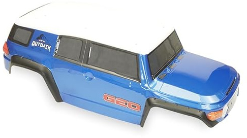 FTX Outback Geo 4x4 Land Cruiser 1/10 RC Car Body Shell & Decals - Blue