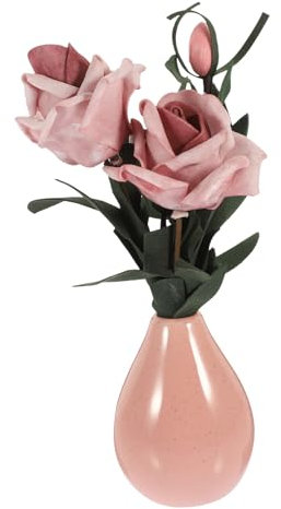 EXCEART Trockenblumen Feuerlose Aromatherapie Blumenduft Für Zuhause Diffusor Für Künstliche Blumen Öle Für Diffuser Aromazerstäuber Duftöl Diffusor Wohnkultur Büro Keramik Notwendigkeit