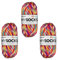 myboshi mysocks Pixel, 6-fädige Sockenwolle, strapazierfähig, Garn aus Schurwolle, filzfrei, 150g, Ll 390m Orange (Spark), 3 Knäuel
