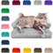 PatchHome Katzenbett – Oeko-TEX Zertifiziert – Katzenmöbel – mit recyceltem Styropor gefüllt – Katzensofa – Made in Germany – 50x40x15 cm – Grau