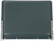 LUTH Premium Profi Parts Teglia da forno alta compatibile con Siemens 00437876 428 x 375 x 40 mm, smaltata universale con supporto