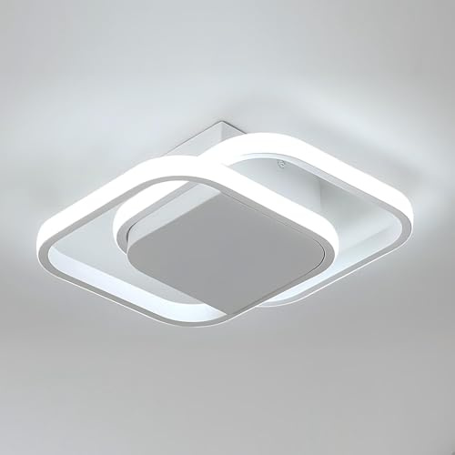 Osairous 32W LED-Deckenleuchte, quadratisch, dimmbar (Quadratisch 24W)
