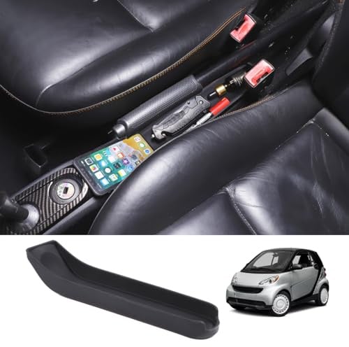 Tumukiw Aufbewahrungsbox für die Mittelkonsole, kompatibel mit Mercedes Benz Smart 451 Fortwo 2009–2015, Armlehne, Mittelkonsole, Handbremsen-Organizer, Ablage, Auto-Innenaufbewahrungszubehör