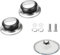 Universal Saucepan & Pot Lids - 2 Pack, Replacement for Crock Pot & More, Bakelite Lid Knobs