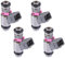 4x Einspritzventil Einspritzdüse Injektor Passend für Renault Emblem 1.2L 16V IWP099 805001388502 Kraftstoffeinspritzdüse Düsen Kraftstoff Injektor Benzin Düsenstock