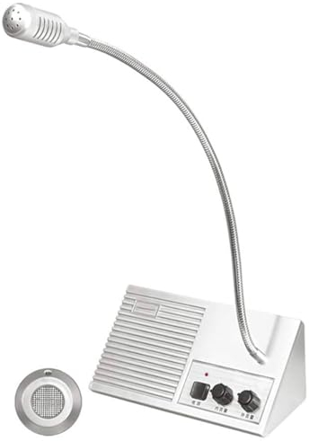Interphone filaire, interphone bidirectionnel pour comptoir commercial, interphone pour guichet de billetterie de restaurant, de station d'hôpital de banque