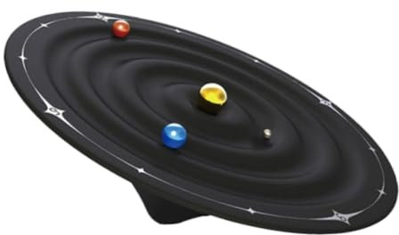 Sharplace -Planeten, magnetische Uhr, Tischuhr, Geschenk für Astronomie-Enthusiasten, kompakte, dekorative, künstlerische -Uhr
