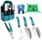 Gartengeräte 7-teiliges Set, Gartengeräte-Set, Leichte Aluminiumlegierung Rostbeständig, Gartengeräte-Set, ideale Gartengeschenke, Gartengeräte mit Handschuhen