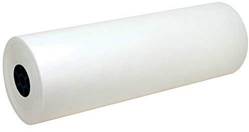 Pacon 5624 Kraft Paper Roll, 40 lbs., 24-Inch x 1000 ft, White