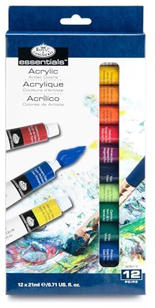 Royal & Langnickel 21ml Acrylic Painting Colour (Pack of 12)