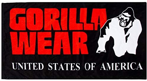 Gorilla Wear Functional Gym Towel - 50 x 100cm - Bodybuilding und Fitness Accessoire für Damen und Herren